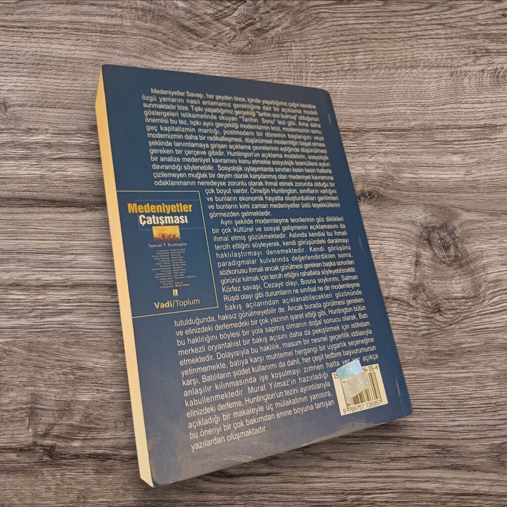 medeniyetler çatışması -samuel p. huntington - 2