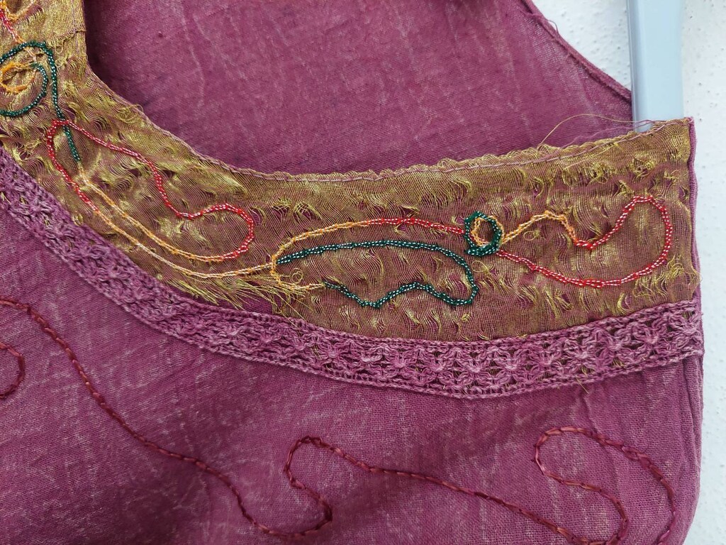 MÜMTAZ otantik şile bezi kaftan elbise - 5