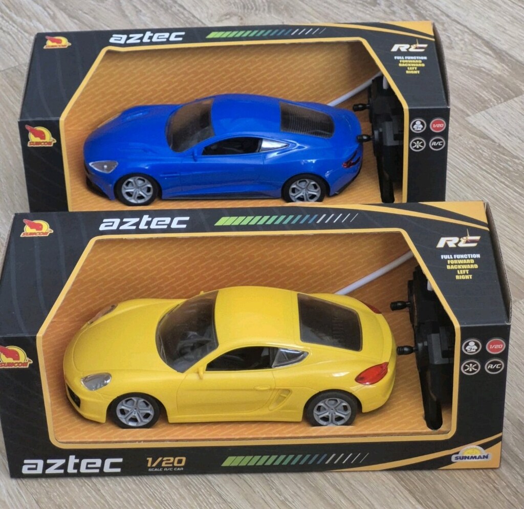 Sunman 1:20 20 cm Sarı Uzaktan Kumandalı Aztec Spor Araba - 8