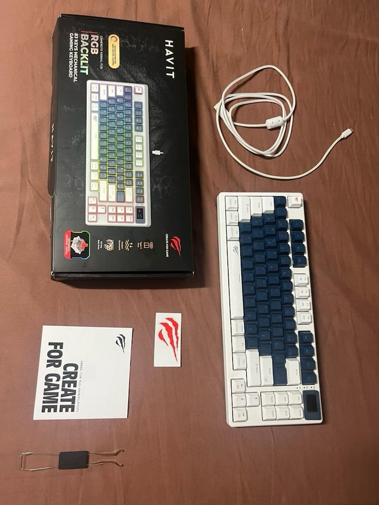 Havit Gamenote KB884L Red Switch Kablolu Mekanik Oyuncu Klavye - 6