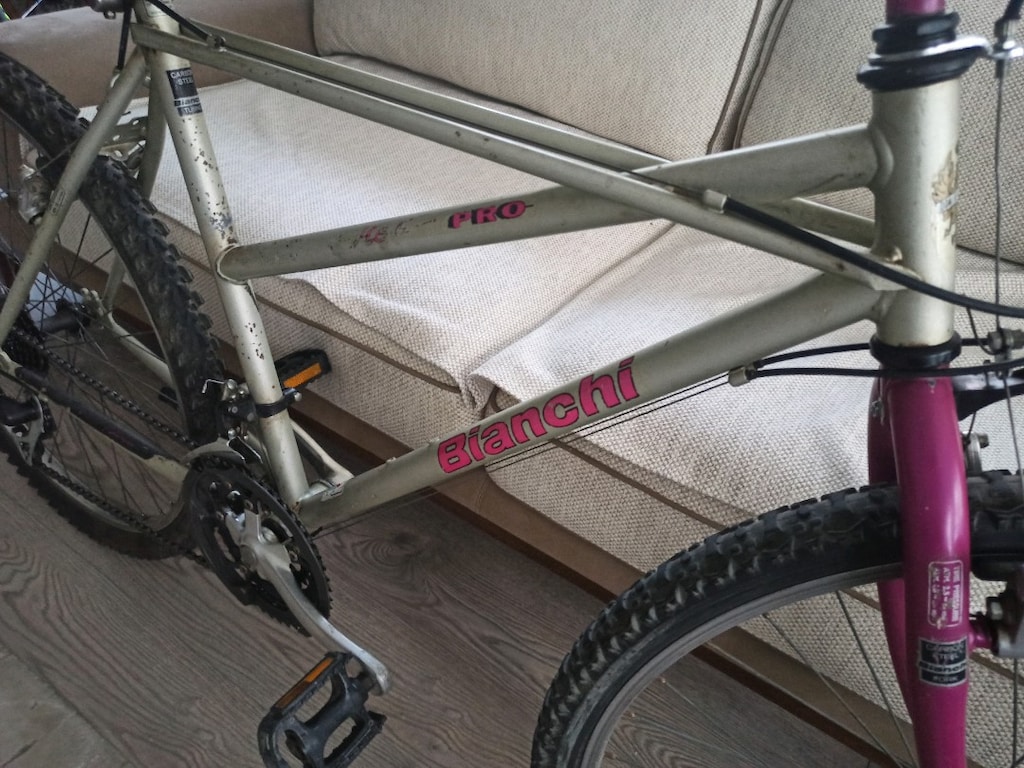 BİANCHİ 26 jant made ın İTALY Shimano 21 vites alaşımlı çelik kadro - 10
