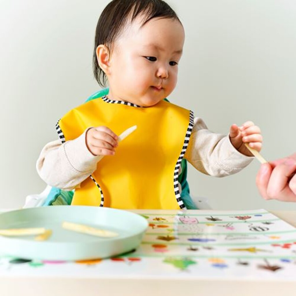 Yeşil-sarı Mama Önlüğü - Yeşil-sarı 2'lı - 3