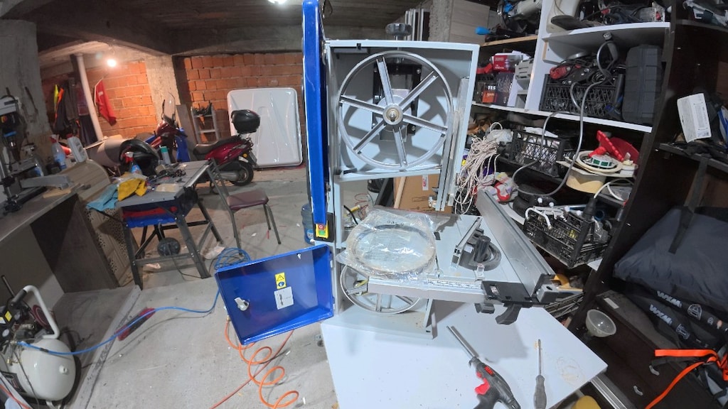 Scheppach hbs261 şerit testere - 6