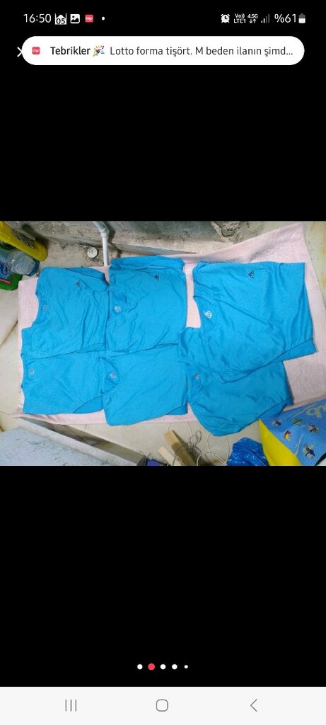 Lotto forma tişört. M beden. Adidas marka da var resimlere bakınız. - 10