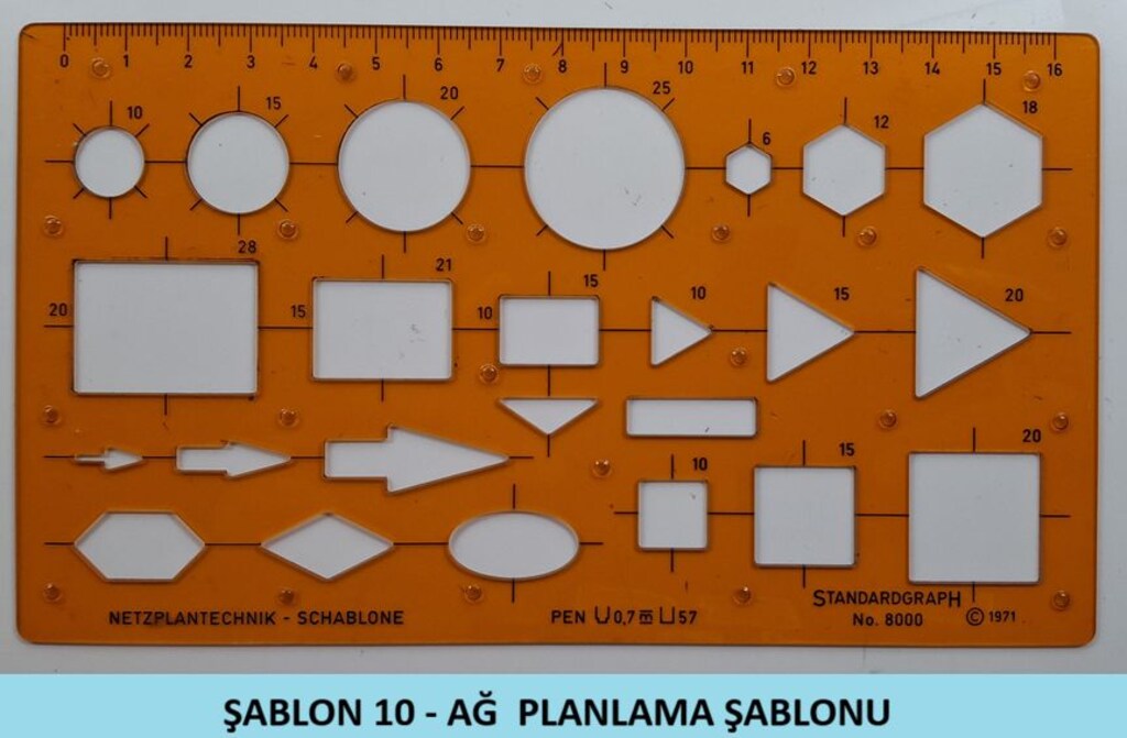 ROTRİNG RAPİD2- A3 Çizim Panosu, Çizim Şablonları, Kağıtları v.s. - 18