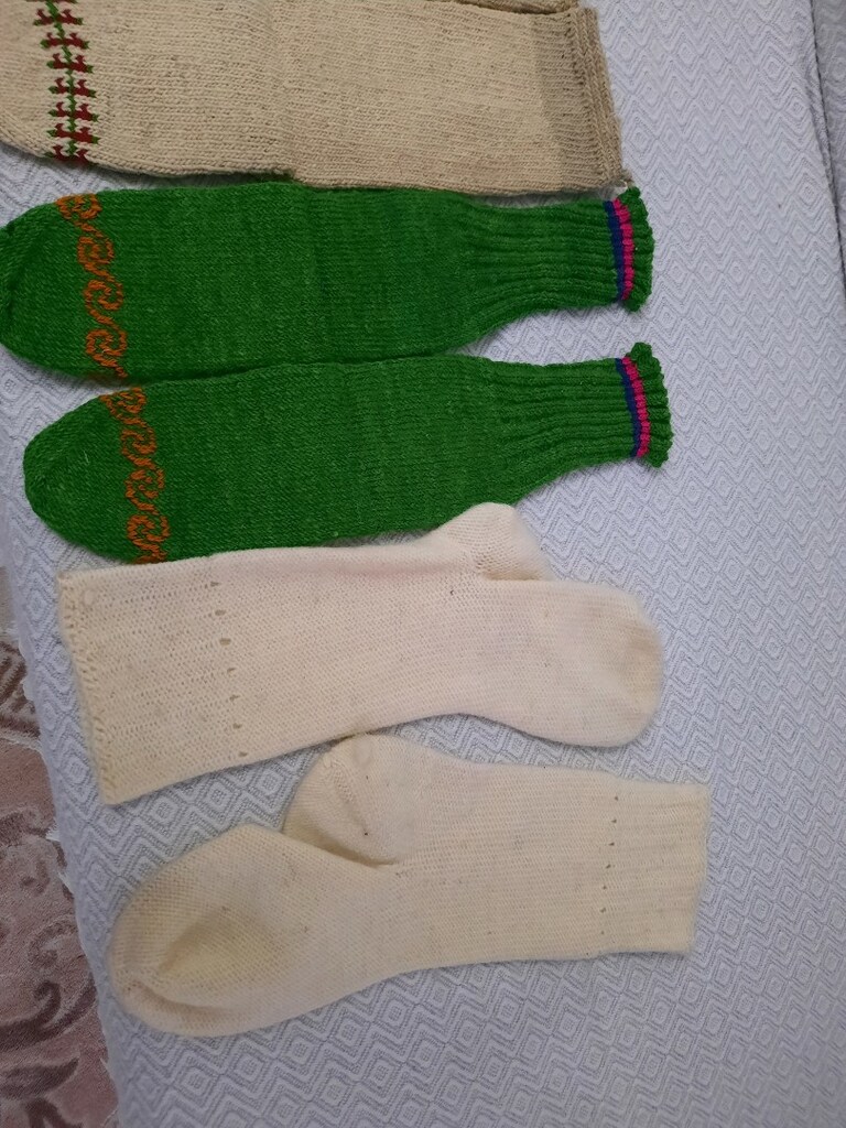 yün çoraplar nostalji - 4