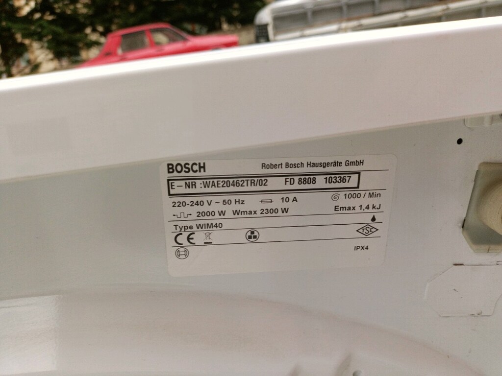 Bosch 7 kg dokunmatik Çamaşır Makinesi - 4