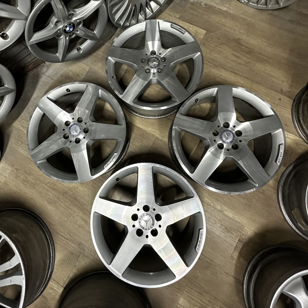 19 inç 5x112 Mercedes W166 ML Clas Orj. Ekipman Jant Takımı 2.El - 4