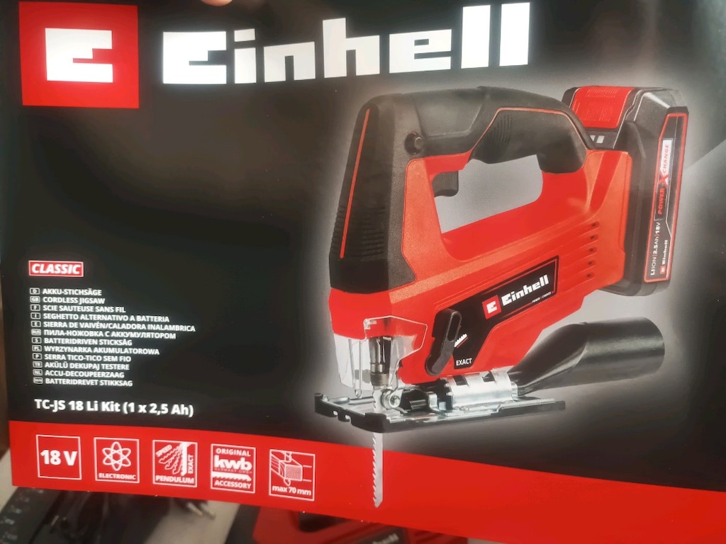 Einhell 18 Volt Şarjlı Dekupaj Testere Seti - 2