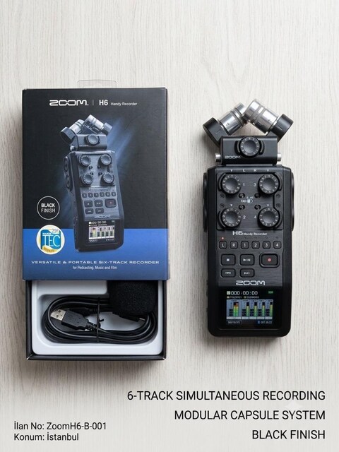 zoom h6 kayıt cihazı