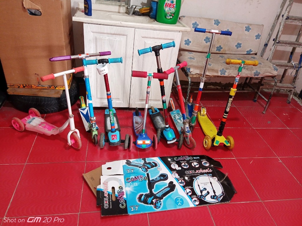 ışıklı 3 teker scutir yetisenbalir tane 500 tl - 2