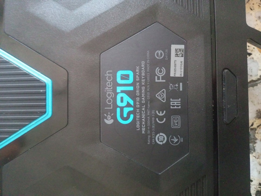 Logitech g910. klavye - 5