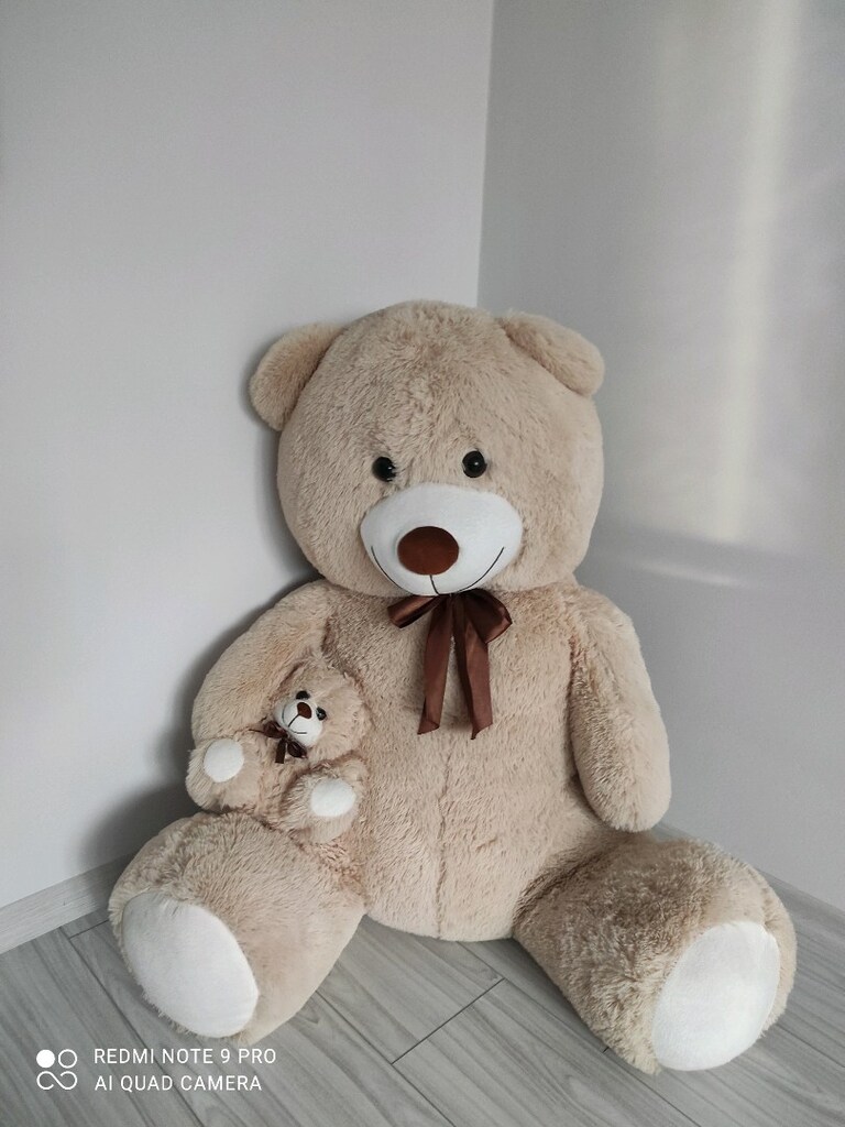 1 metre büyüklüğünde yavrulu ayıcık - 2