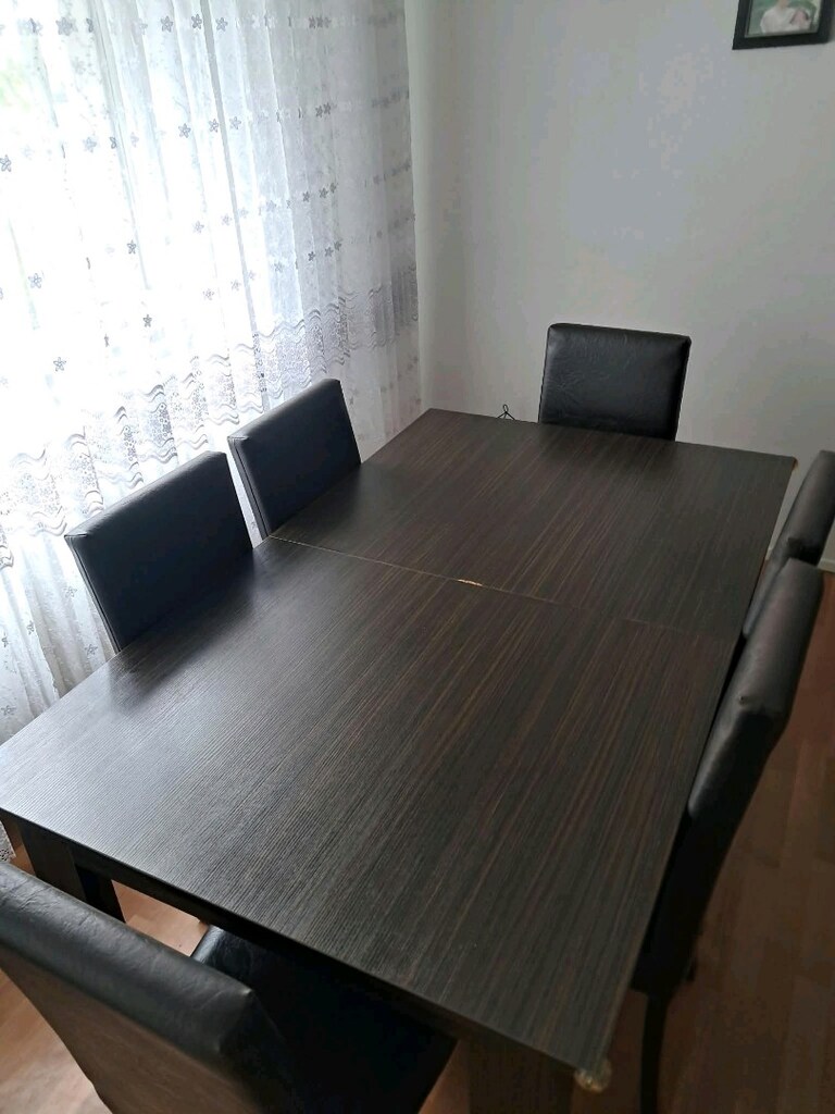 yemek odasi seti acilirmasa+tv sehpasi+2 adet vitrin - 2