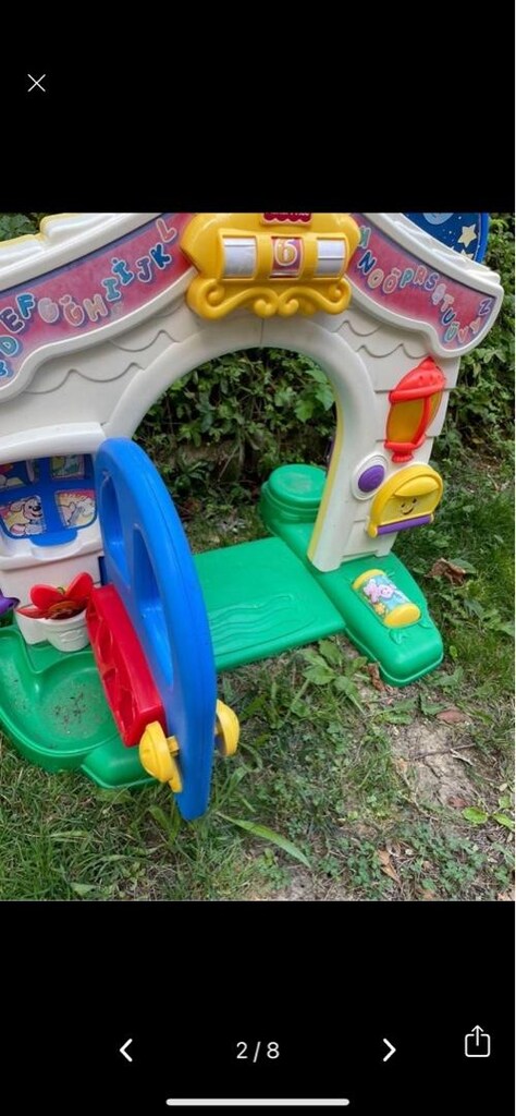 fisher price bahçe oyuncağı oyun evi - 2