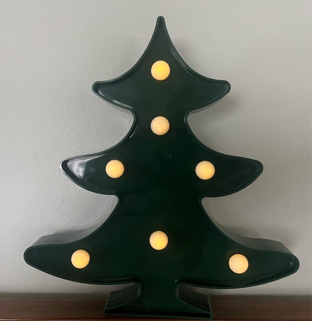 led ışık dekoratif noel yılbaşı çam dekor - 6
