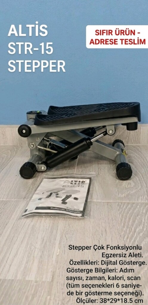ALTİS STR 15 STEPPER SIFIR ÜRÜN ADRESE TESLİM - 2