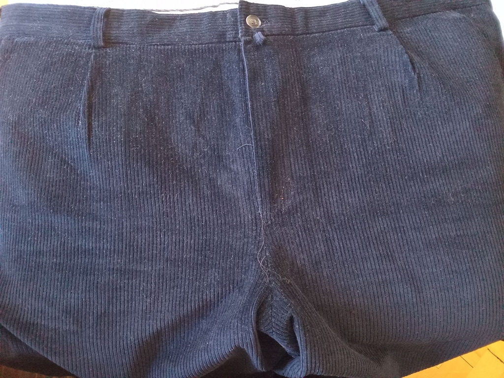 BATTAL BEDEN ERKEK KADİFE PANTOLON - 6