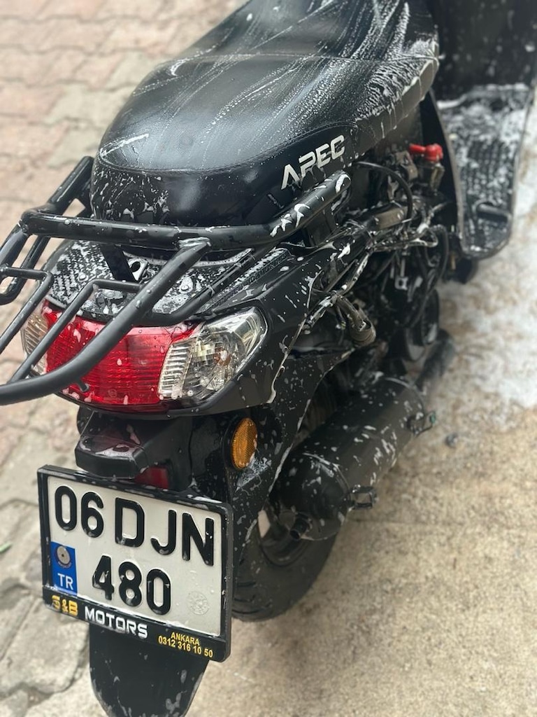 2022 APEC PS3 50cc 100cc ÇEVRİLİ ÖN ARKA DİP BASIK 3 RENK XENON ABA - 9