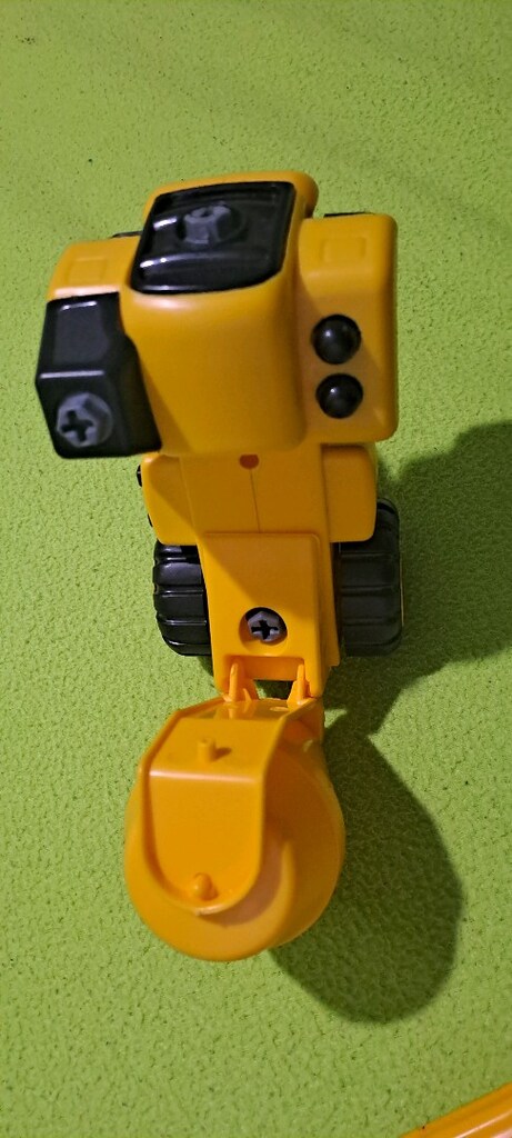 oyuncak araba plastik yaninda dozer hediyesi - 6