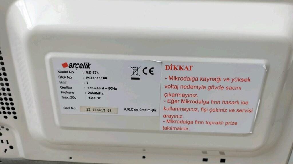mikrodalga firin - 3