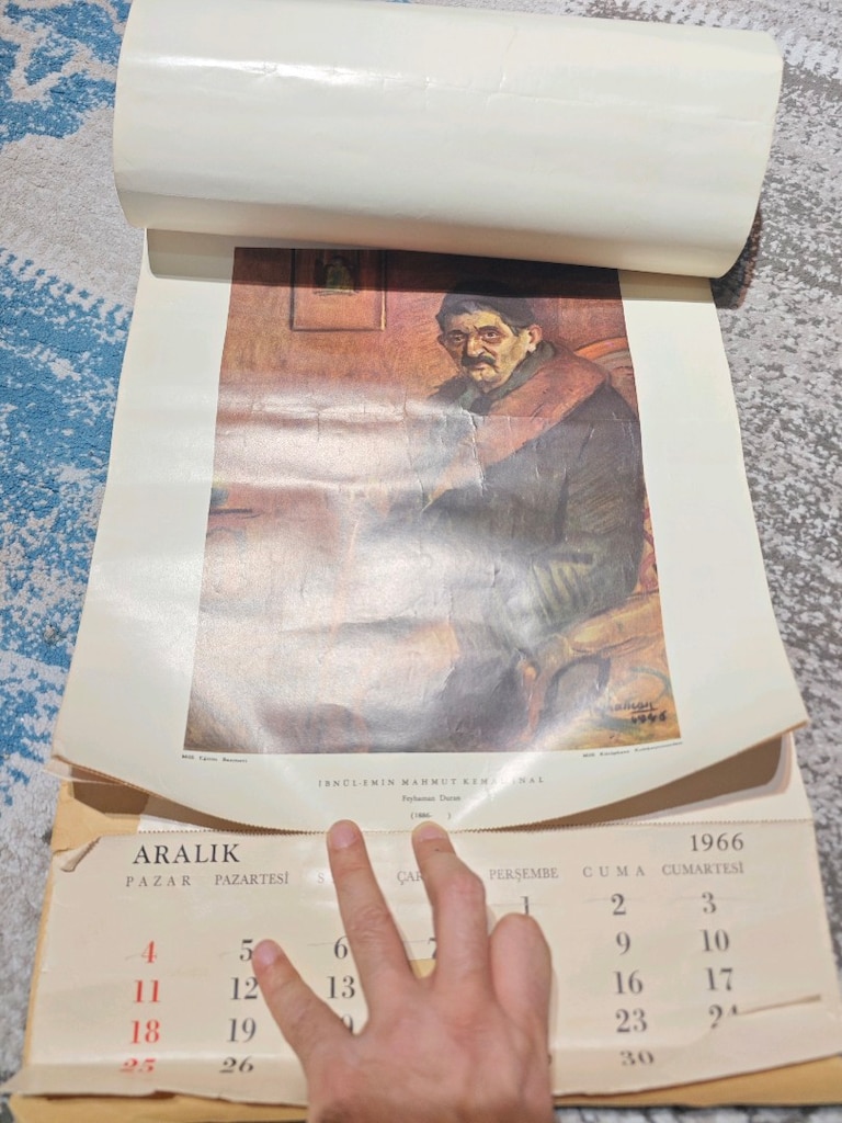 Eski Sanat Takvimi 1955 - 15