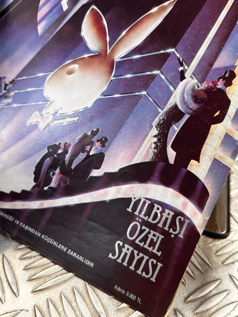 Playboy Türkiye Ocak 1988 Yılbaşı Özel Sayısı - Çok Temiz - 3