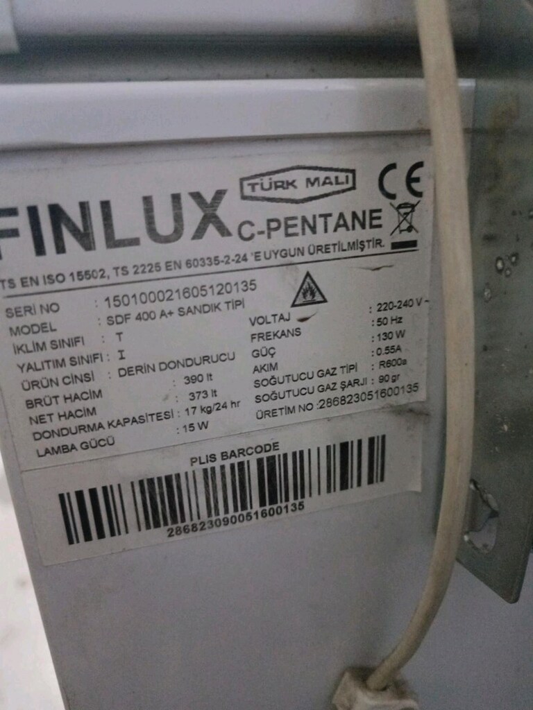 FİNLUX DERİN DONDURUCU - 7