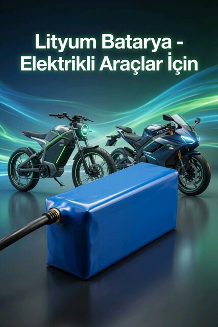 Elektrikli motosiklet/bisiklet/scooter BATARYA