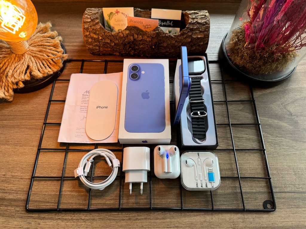 22 AY GARANTİLİ İPHONE 16 PLUS ULTRAMARİNE - 5