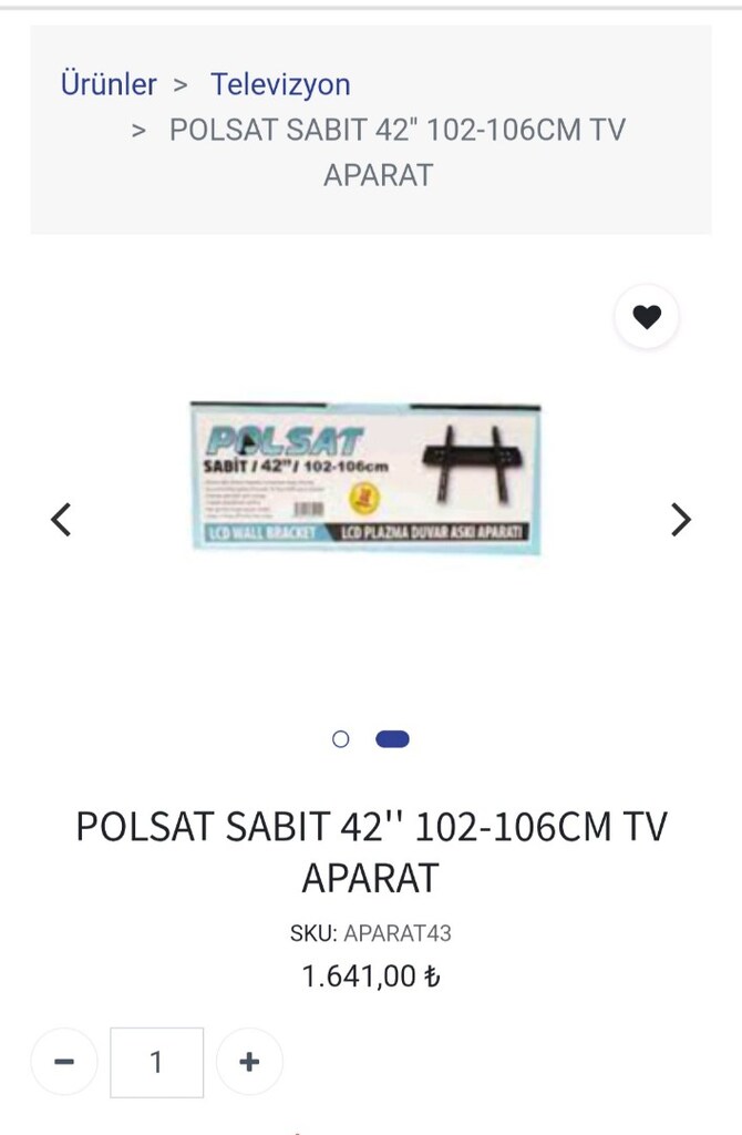 Polsat Sabit 42" 102-106cm TV Aparatı - 2