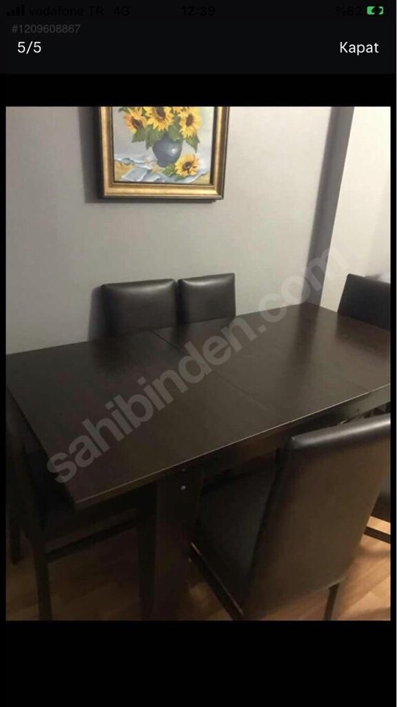 yemek masası ve sandalye - 5