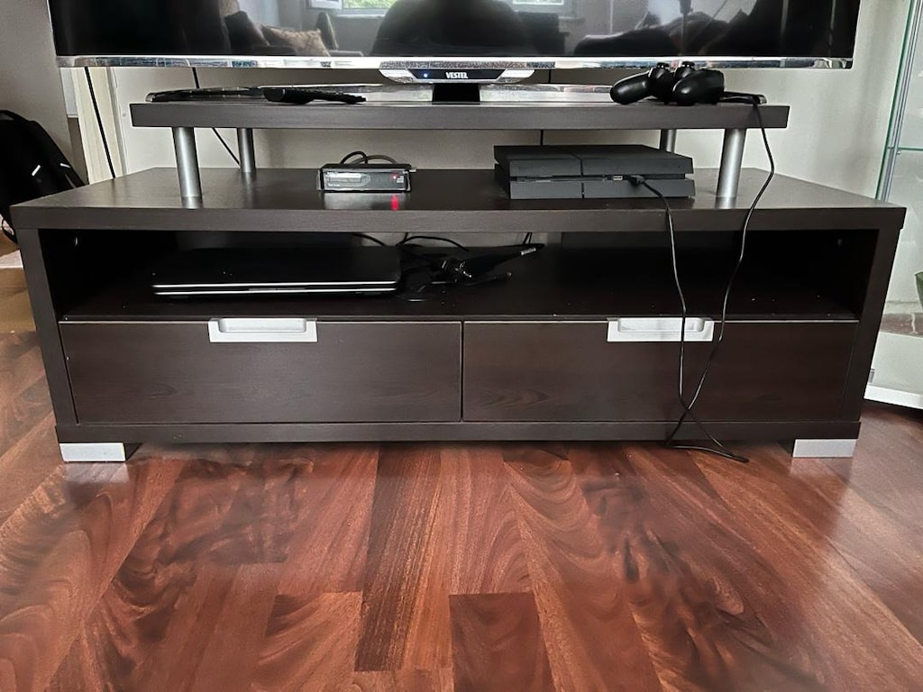 Kahverengi Kadife Koltuk masa tv ünitesi takimi - 2