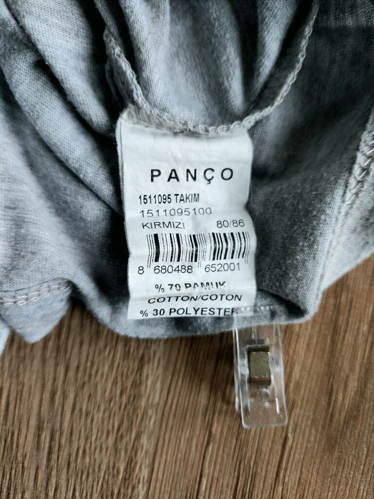 Panço resim baskılı body-tshirt 12-18 ay - 7