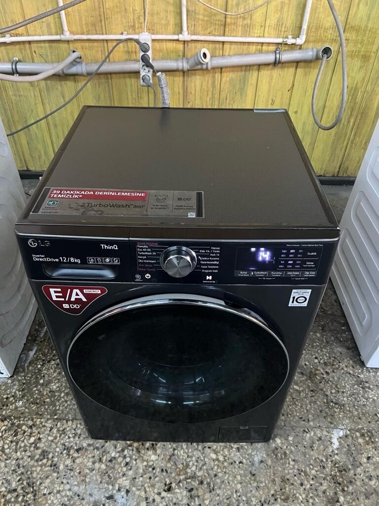 LG 12 KG YIKAMA 8 KG KURUTMA YIKAMALI KURUTMALI ÇAMAŞIR MAKİNESİ - 2