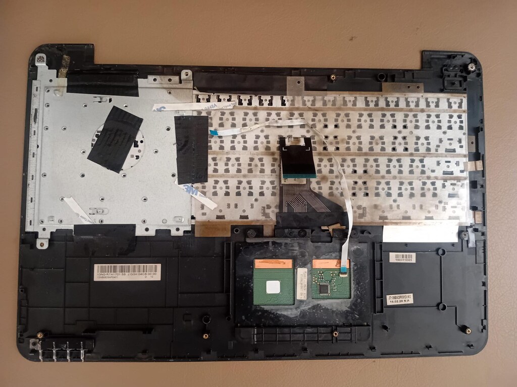 ASUS X555 ÜST KAPAK KLAVYE VE TOUCHPAD İLE BERABER - 2