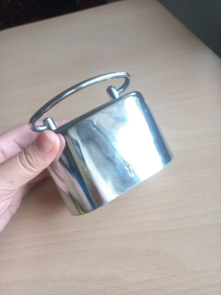 Nostaljik Metal Kilitli Kumbara / Antika Görünümlü Para Kasası - 5