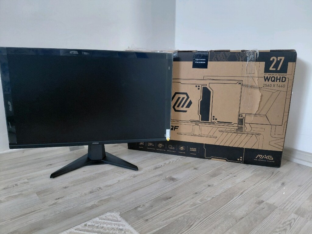 MSI 27" Mag 275QF 2560X1440(WQHD) IPS 180HZ 0,5ms Gaming Monitor - 6