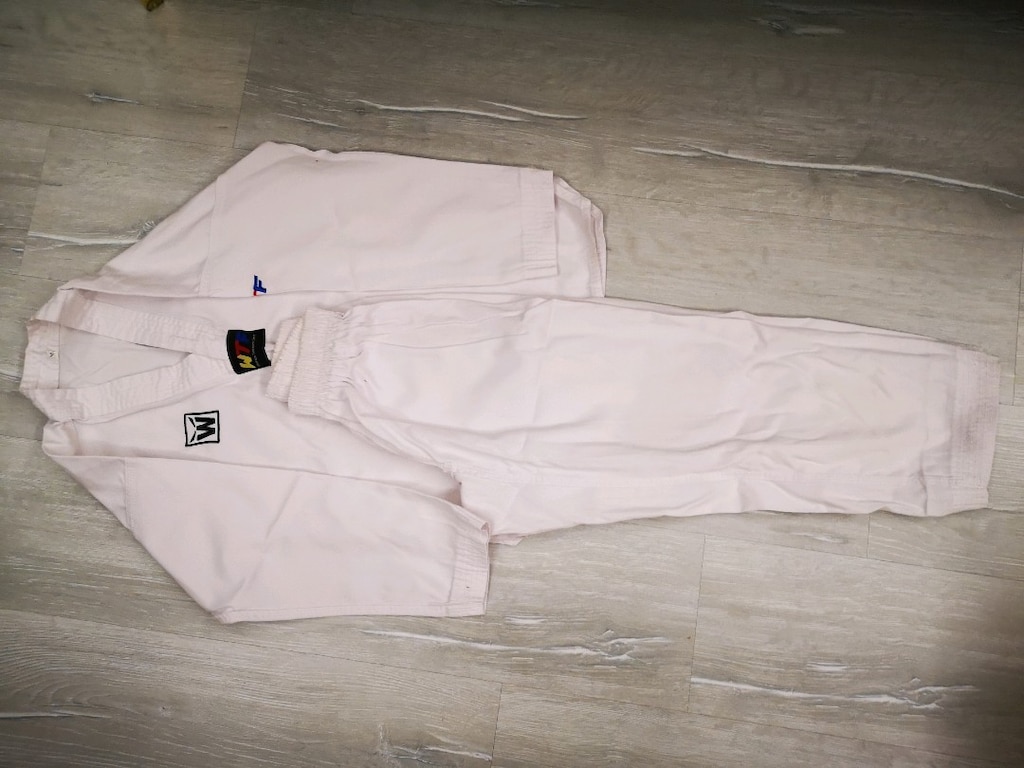 whiteface taekwondo çocuk elbisesi small balıkçılık malzeme ile takas