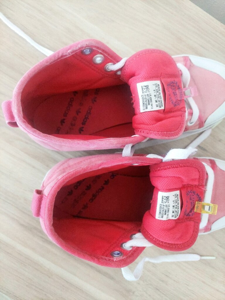 ADİDAS Nizza yüksek bilekli toz pembe kanvas Sneaker - 8