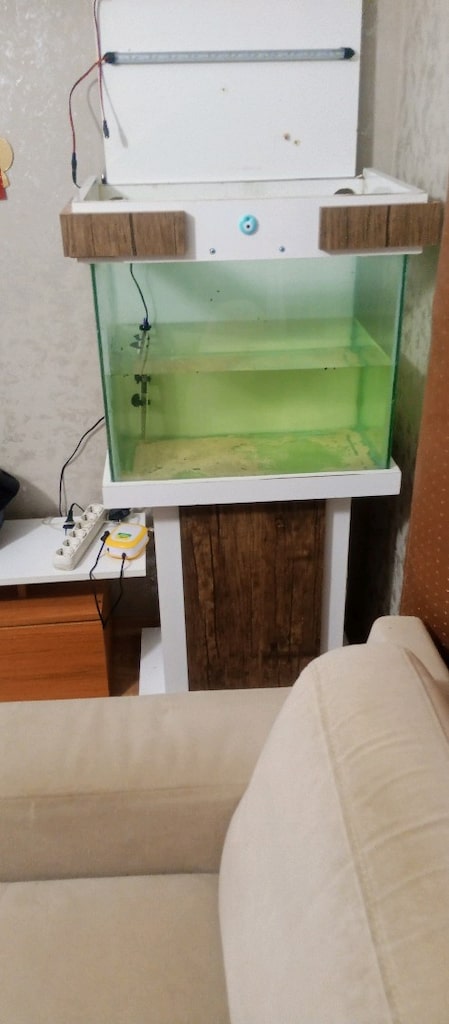ışıklı akvaryum yeni gibi - 2