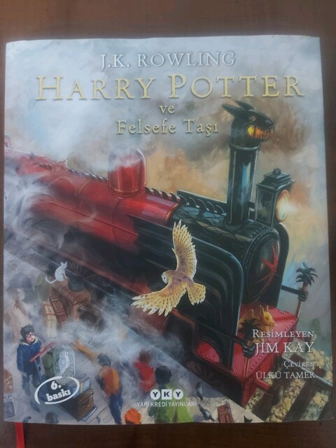 Harry Potter ve Felsefe Taşı Resimli Kitap