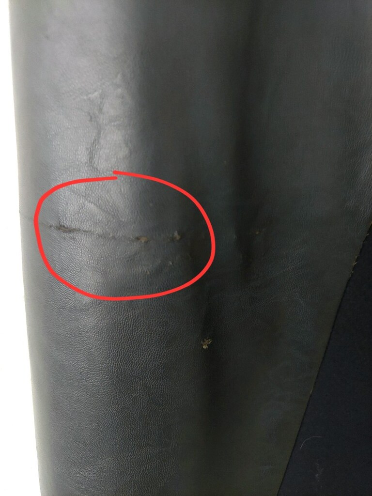 MİSSİMA deri detaylı lacivert uzun etek - 9