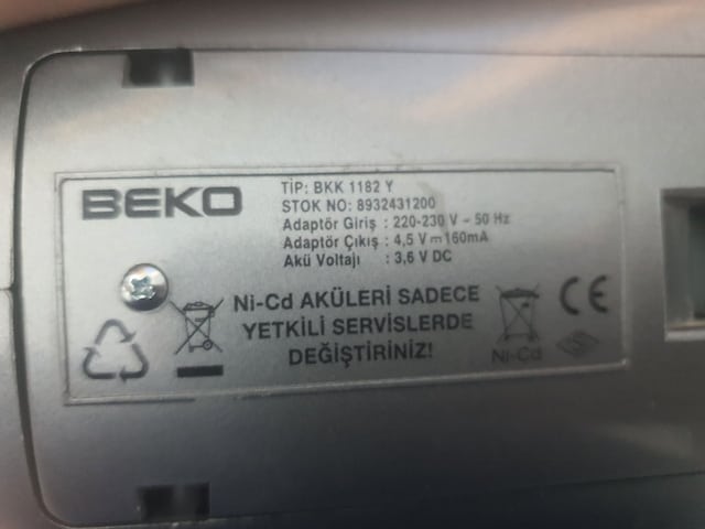 BEKO STANDLI ŞARJLI SÜPÜRGE - 2