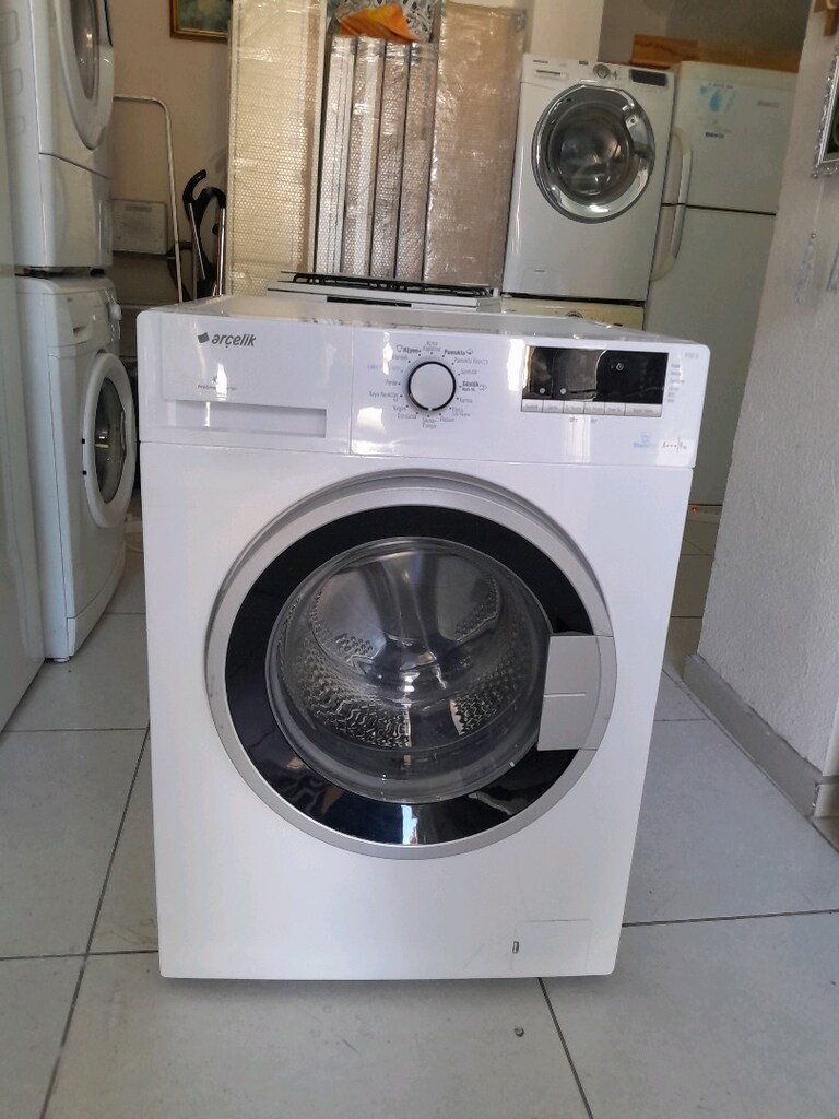 sıfır ayarında arçelik marka 9 kiloluk çamaşır makinesi tertemiz - 2