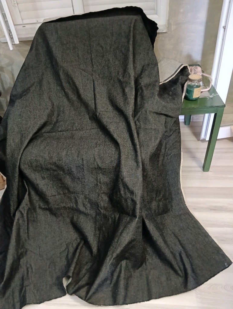 Fransa'dan orjinal Jean örtü..koltuk şalı veya mas aörtüsü. 1.50x1.40 - 6