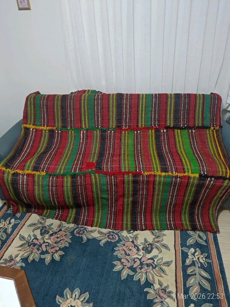 EL DOKUMASI KİLİM ÇOK RENKLİ - 2