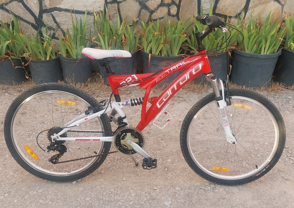 24 JANT 21 VITES CARRARO YENI GIBI ÇOCUK BISIKLETI - 7