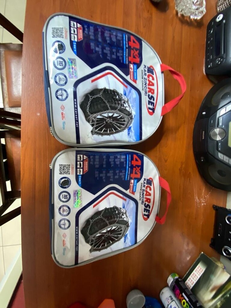 CARSET 4x4 Grup 1400 Kar Zinciri – Sıfır, tek 2199tl çift 3999tl