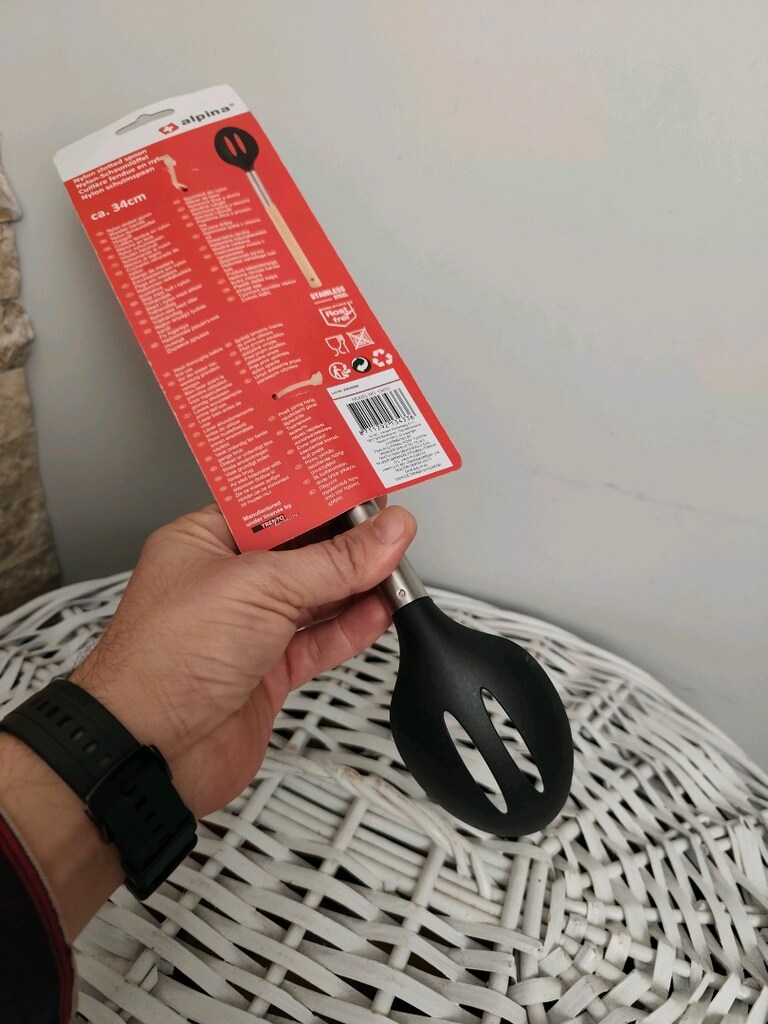 Alpina Delikli Servis Kaşığı Karıştırıcı 34 cm. - 2
